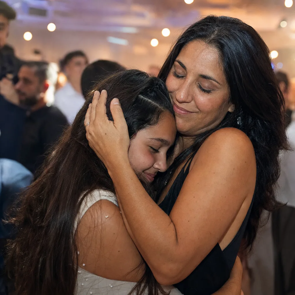 ילדים מחובקים וצוחקים