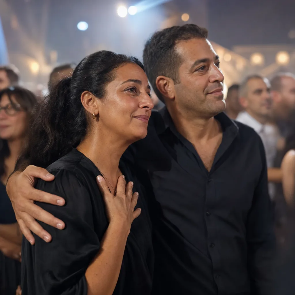 הורים מסתכלים ומחייכים